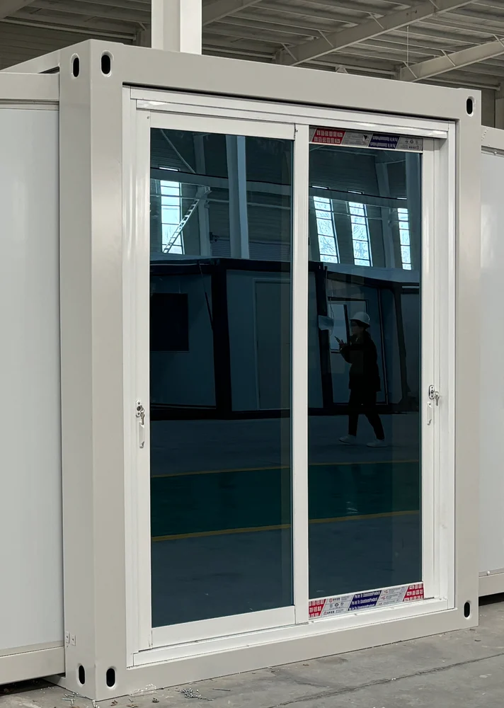 Double sliding glass door entrance door reference, ED-A02