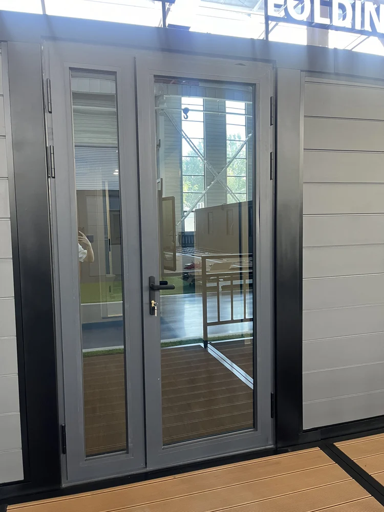 Unequal-leaf double door entrance door reference, ED-T04